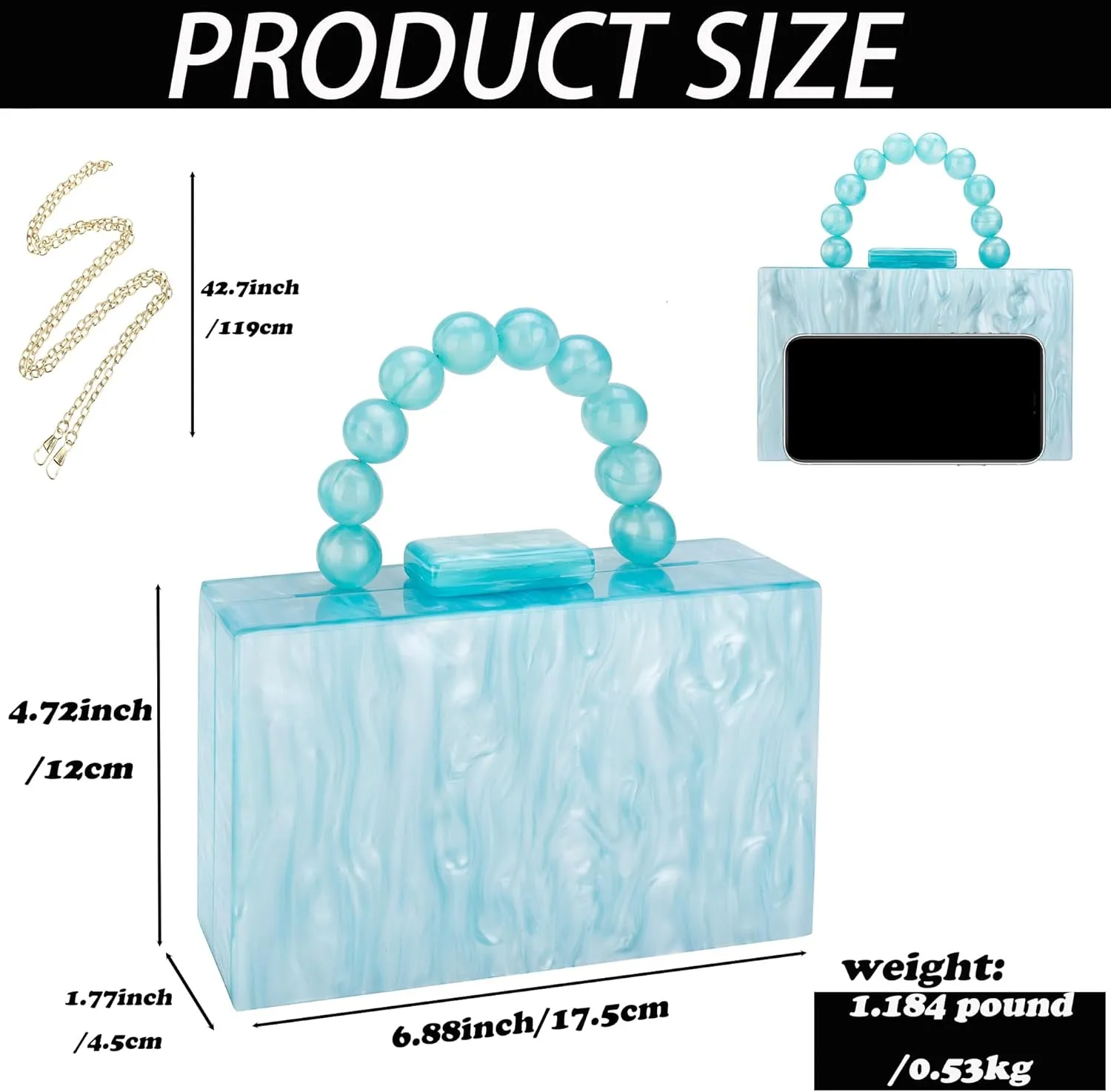 Women Acrylic Clutch Purse Leopard Print Evening Bag Chain Formal Handbag Party Bridal Wedding Clutch Purse for Women