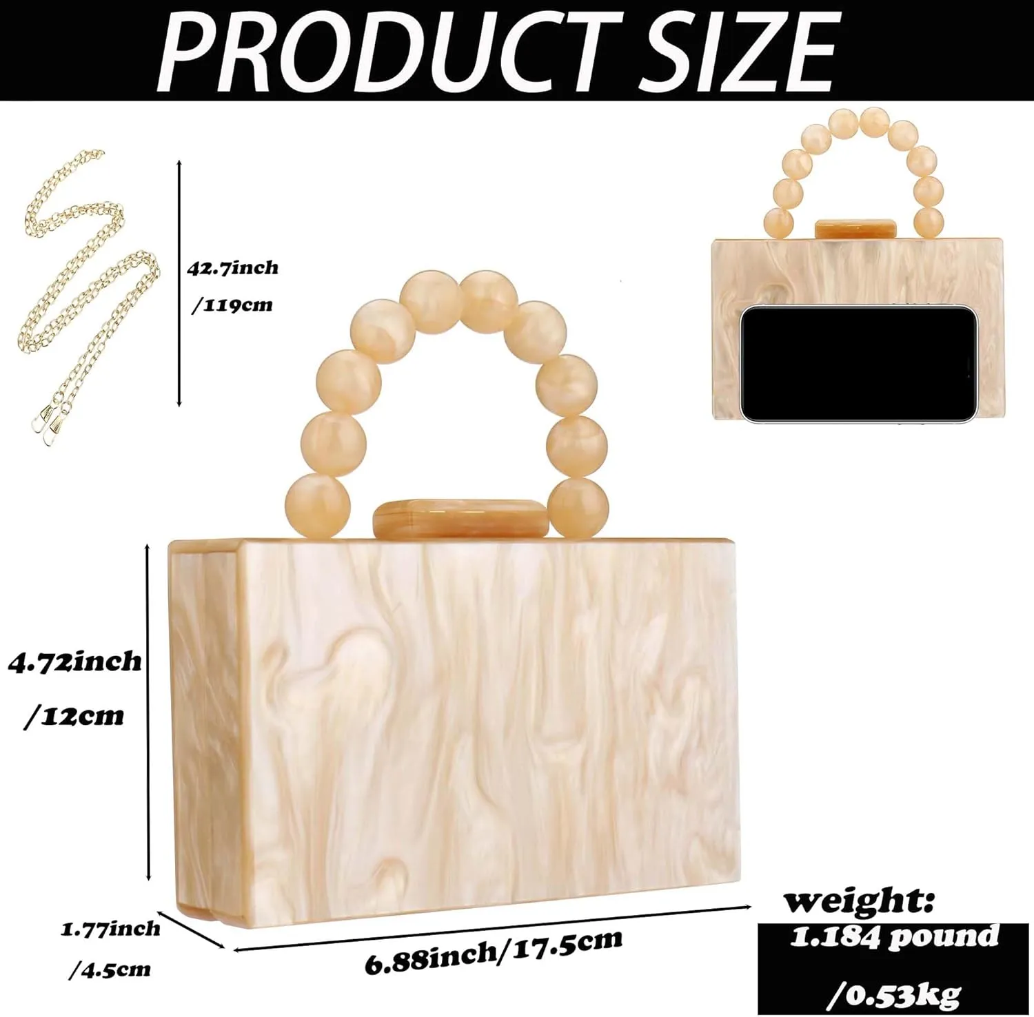 Women Acrylic Clutch Purse Leopard Print Evening Bag Chain Formal Handbag Party Bridal Wedding Clutch Purse for Women