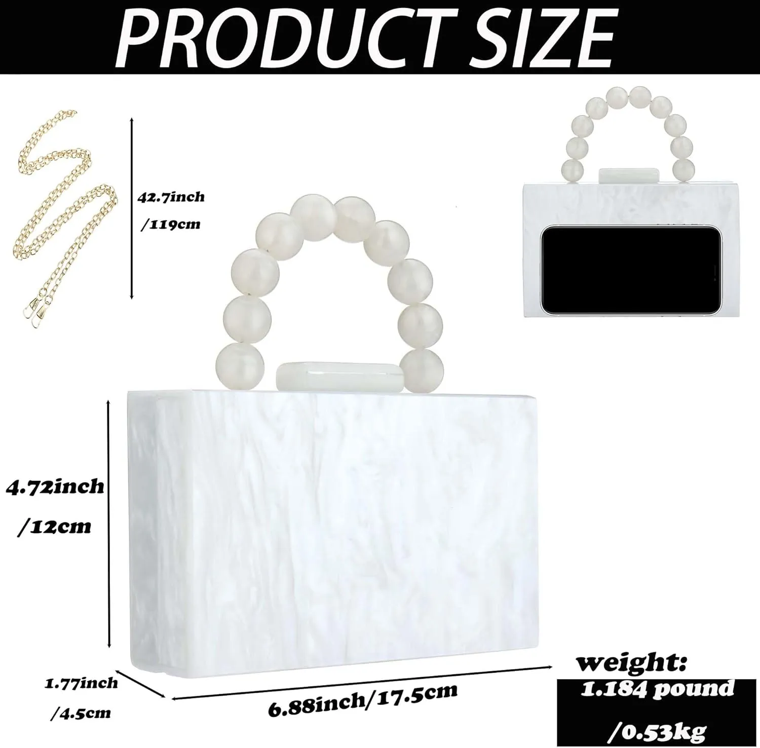 Women Acrylic Clutch Purse Leopard Print Evening Bag Chain Formal Handbag Party Bridal Wedding Clutch Purse for Women