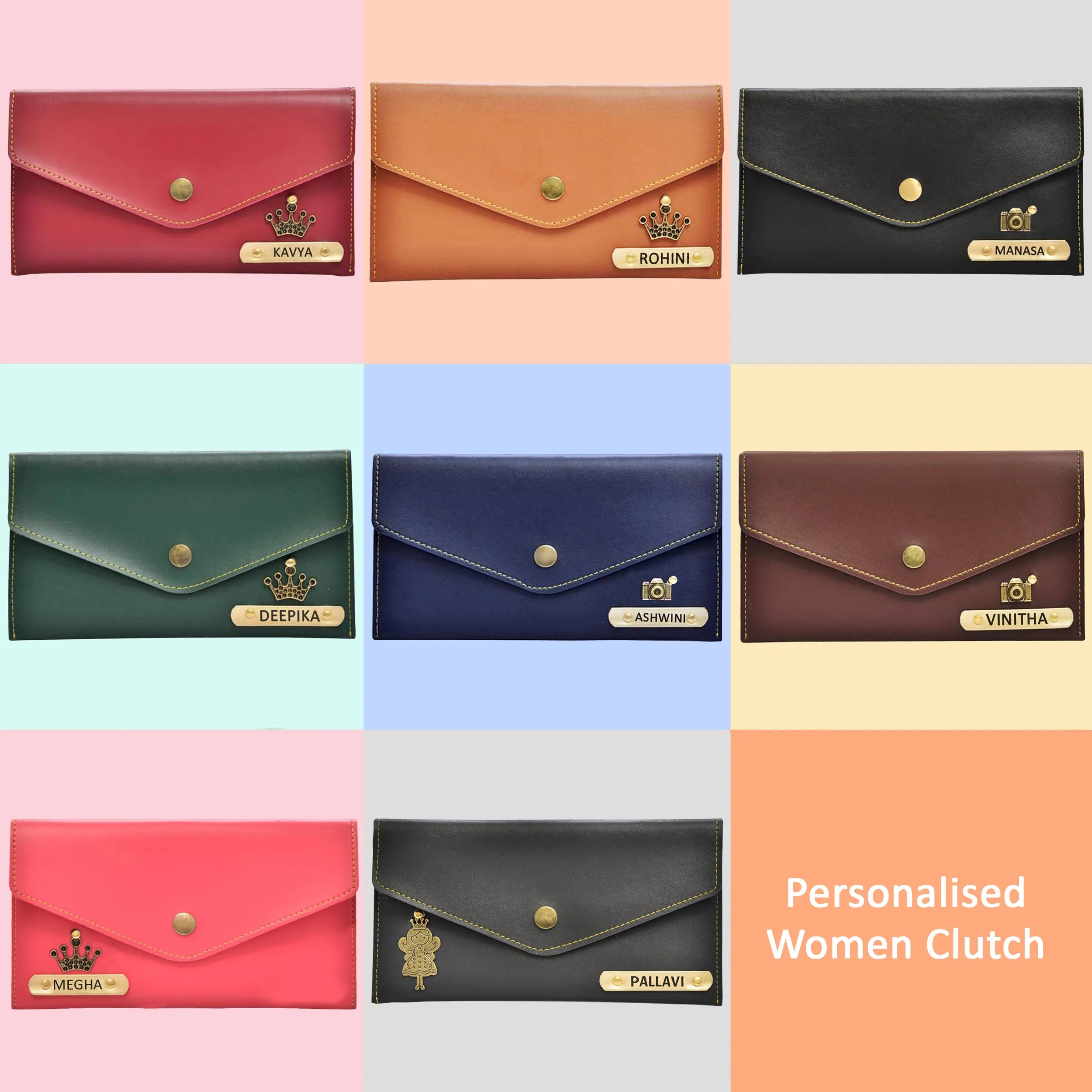 Women Clutch (Blue)