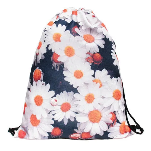 Women Emoji Backpack 3D printing travel softback women mochila drawstring bag mens backpacks