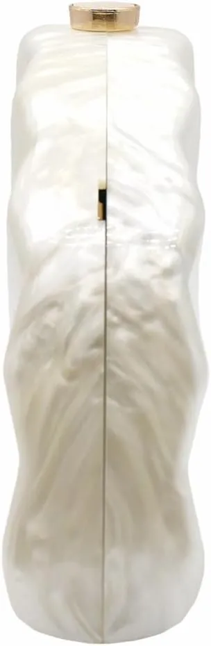 Women Fan Shell Acrylic Clutch Purse Marble Evening Bag Unique Handbag Cute Shell Clutch Wedding Purse for Party