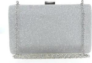 Women Glistening Iron Handbag Evening Clutch Bag Glitter Handbag Party Bag Formal Simple Fashion Clutches