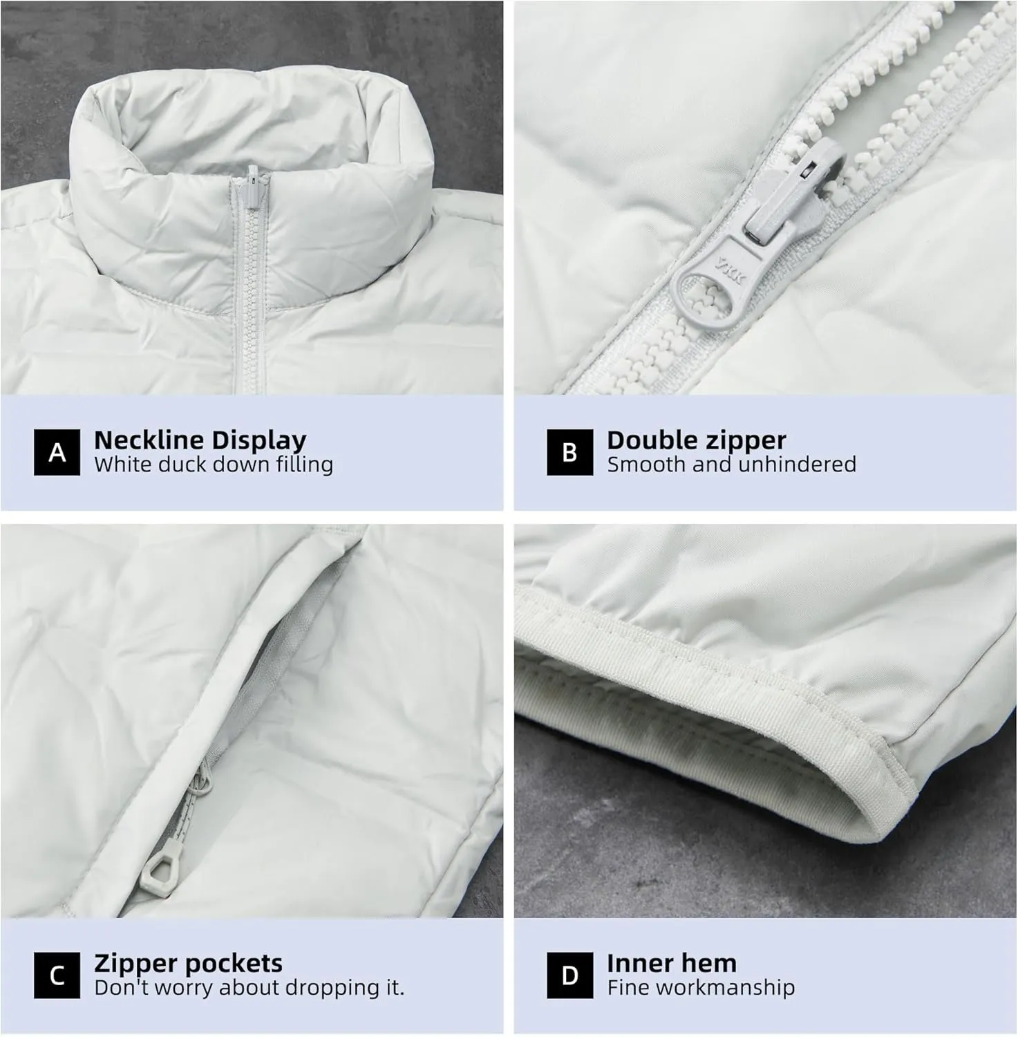 Women's 3-in-1 Waterproof Jacket Ski Jacket Winter Warm Waterproof Jacket