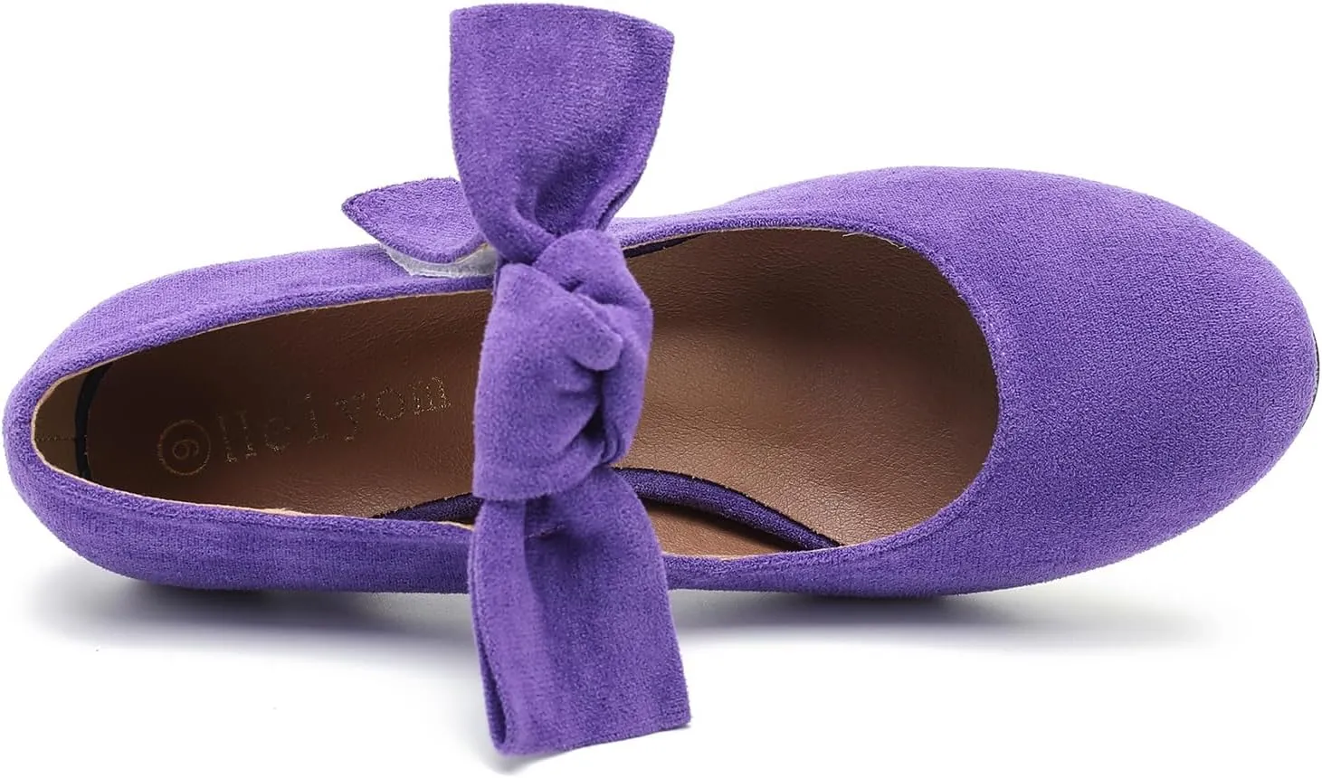 Women's Bow Mary Jane Kitten Heels Pumps Round Toe Low Heels Ankle Strap Wedding Dress Evening Party Shoes