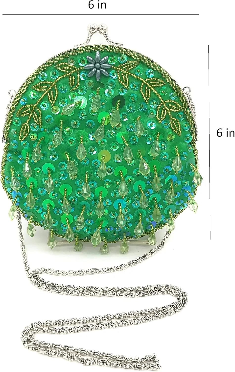Women's clutch Small sequins evening purse bag for Cocktail Party Prom Wedding Banquet