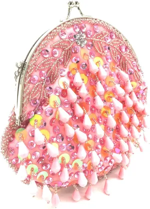 Women's clutch Small sequins evening purse bag for Cocktail Party Prom Wedding Banquet