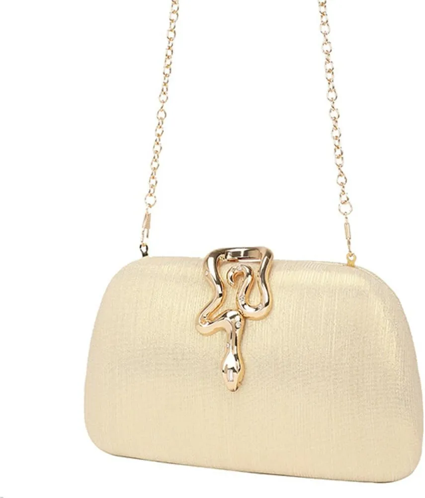 Women's Clutches Purses Formal Evening Bags with Snake Buckle Wedding Prom Cocktail Party Shoulder Crossbody Handbags 2025