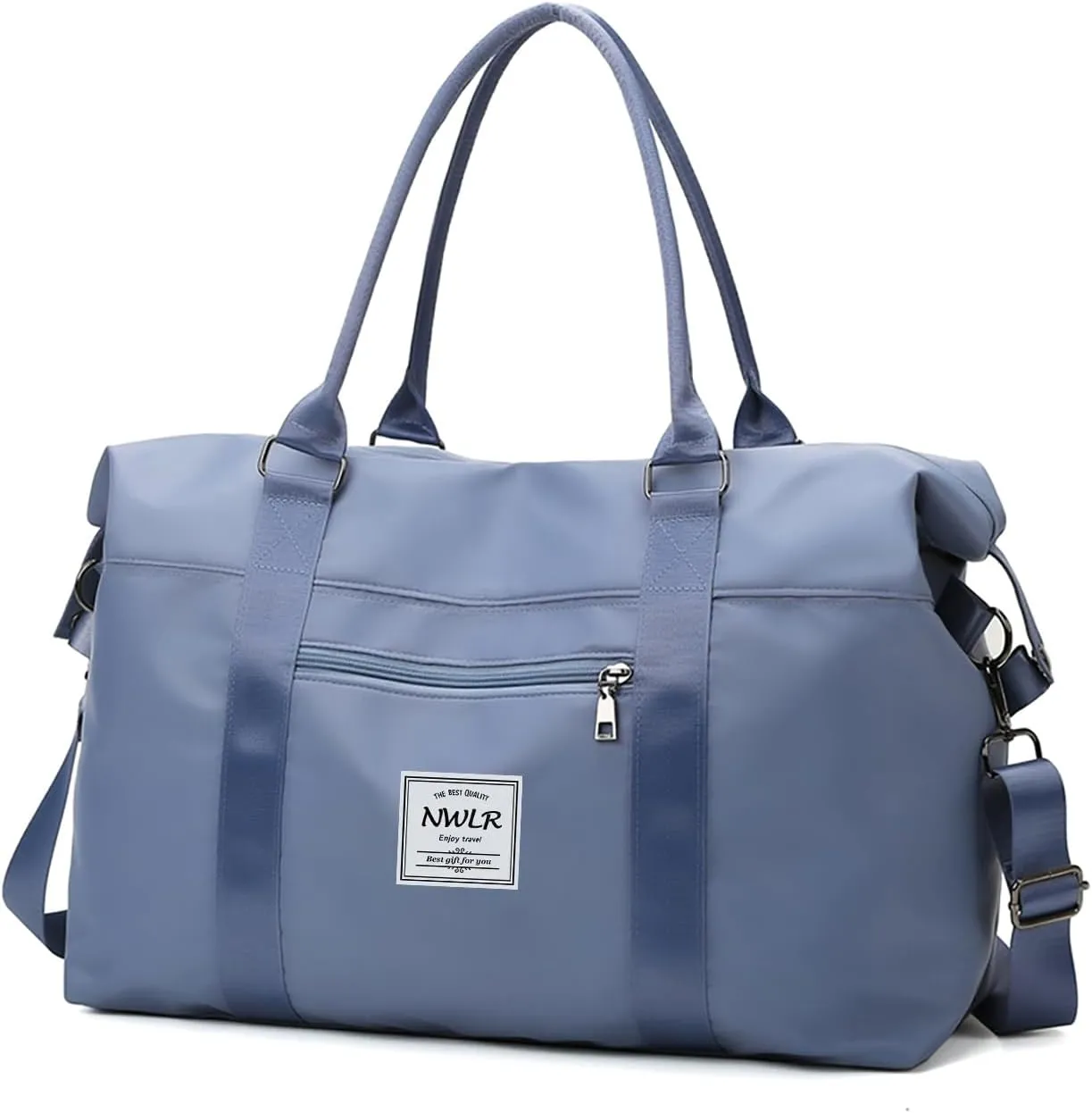 Women's Duffel for Travel, Carry-on for Airplane, Weekender Overnight Bag With Wet Pocket, Waterproof Sports Gym