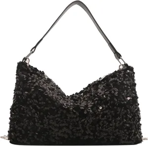 Women's Evening Handbag, Sequin Evening Crossbody Bag, Elegant Clutch Purses for Women Wedding, Prom, Cocktail Party
