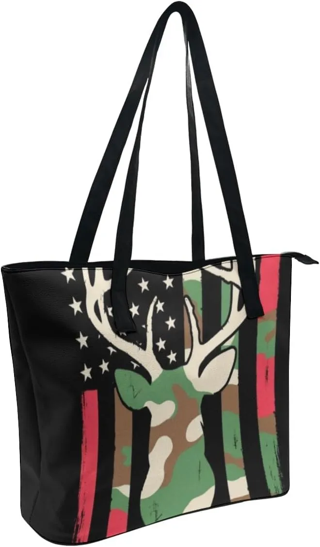 Women's Fashion Tote Bag, Large Capacity Lightweight Handbag, Shopping Bags with Compartment
