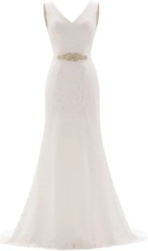 Women's Lace Mermaid Bridal Wedding Dresses