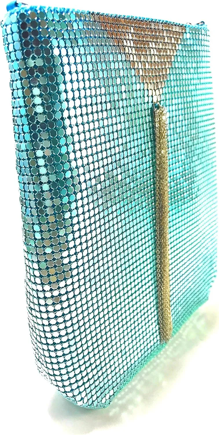 Women's metal mesh evening purse for Cocktail Party Prom Wedding Banquet