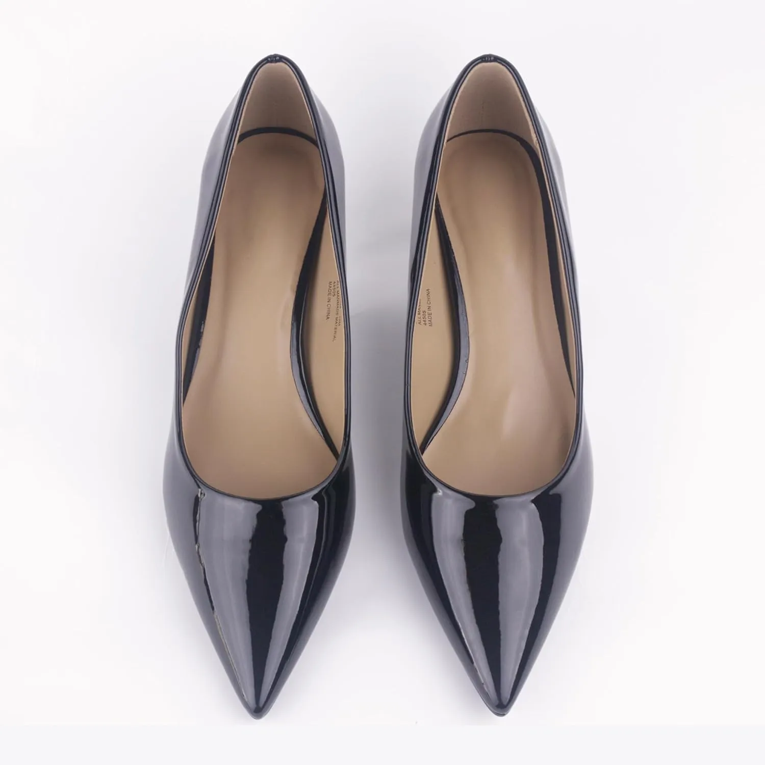 Women's Pumps Kitten Heel Pointed Toe Shoes for Ladies Women Comfortable Office Work Dress Casual Weeding Shoes