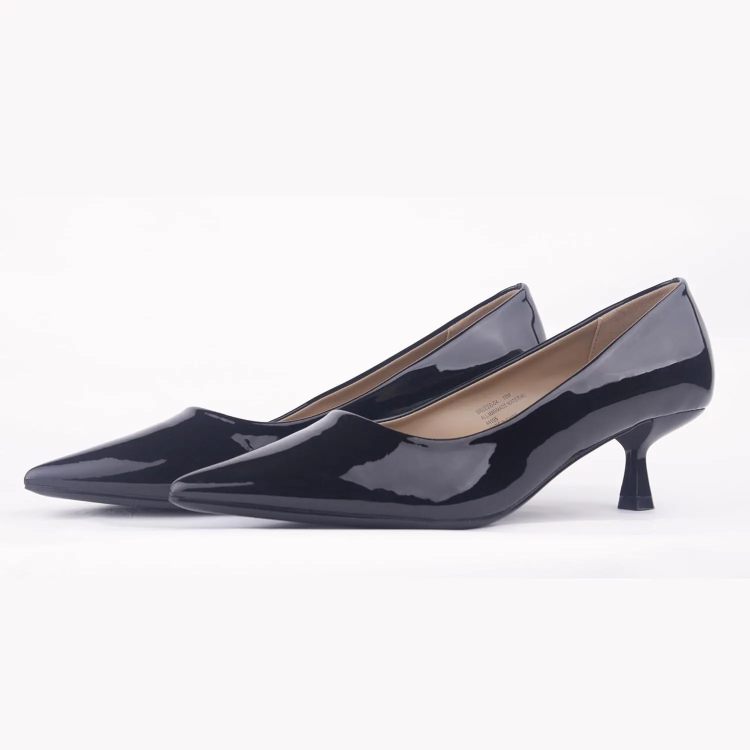 Women's Pumps Kitten Heel Pointed Toe Shoes for Ladies Women Comfortable Office Work Dress Casual Weeding Shoes