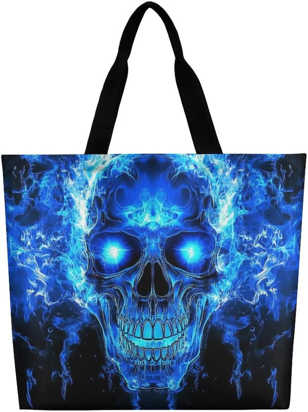 Women's Reusable Grocery Shopping Bag, Portable Shoulder Bag Casual Large Tote Bags