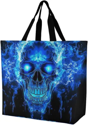 Women's Reusable Grocery Shopping Bag, Portable Shoulder Bag Casual Large Tote Bags