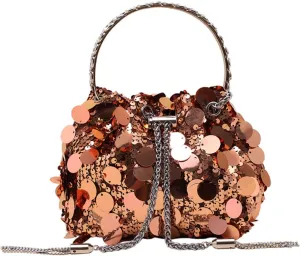 Womens Shoulder Bag Sequin Purse Sparkle Purse Crystal Clutch Evening Bag Mob Wife Aesthetic