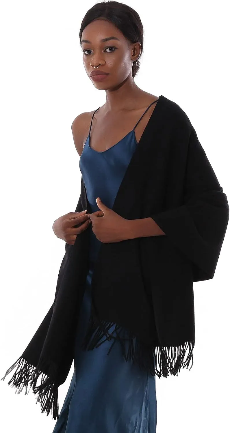 Womens Winter Scarf Pashmina Shawls and Wraps for Evening Dresses Warm Blanket Scarf for Wedding