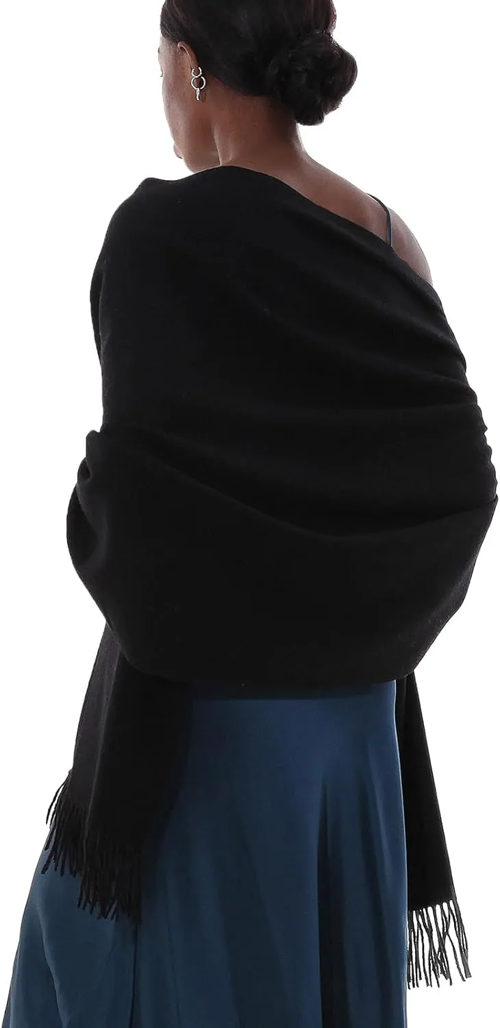 Womens Winter Scarf Pashmina Shawls and Wraps for Evening Dresses Warm Blanket Scarf for Wedding
