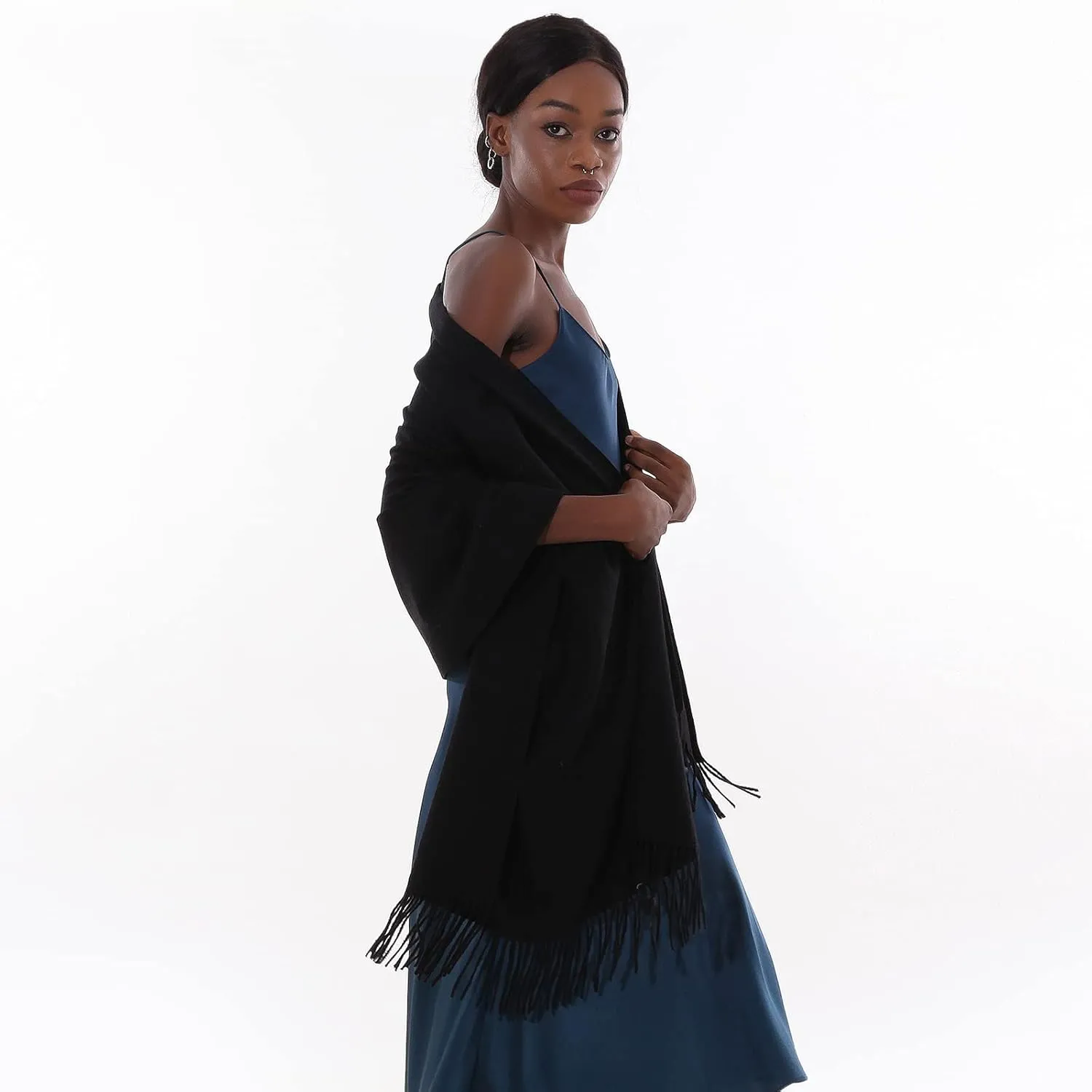 Womens Winter Scarf Pashmina Shawls and Wraps for Evening Dresses Warm Blanket Scarf for Wedding