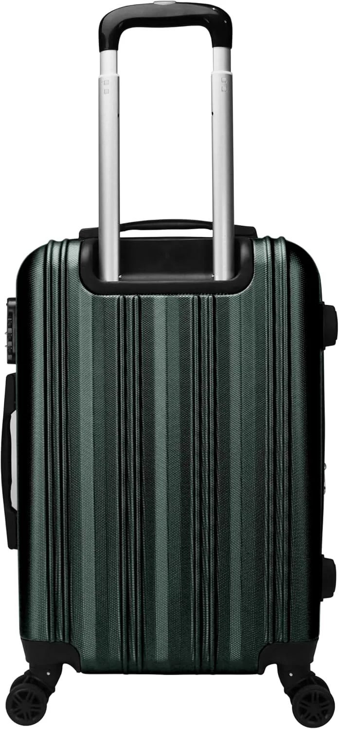 World Traveler Kemyer Quest Hardside Lightweight Expandable Spinner Suitcase Luggage, British Green, 29-inch