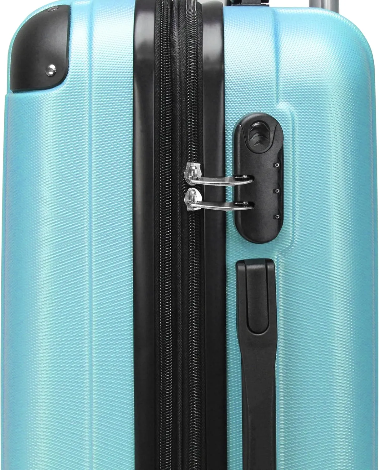 World Traveler Kemyer Quest Hardside Lightweight Expandable Spinner Suitcase Luggage, Sapphire Blue, 20-inch