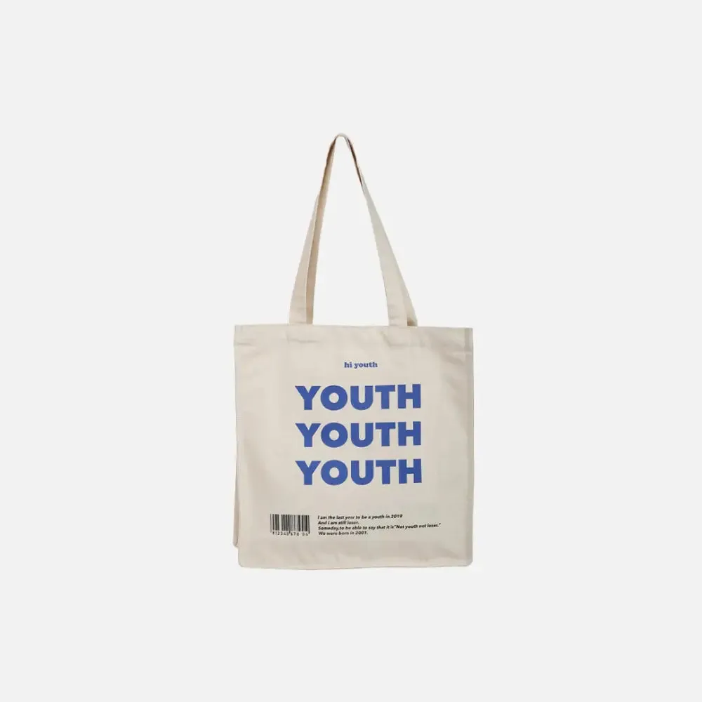 Youth Y2K Tote Bag for Streetwear Style and Durability