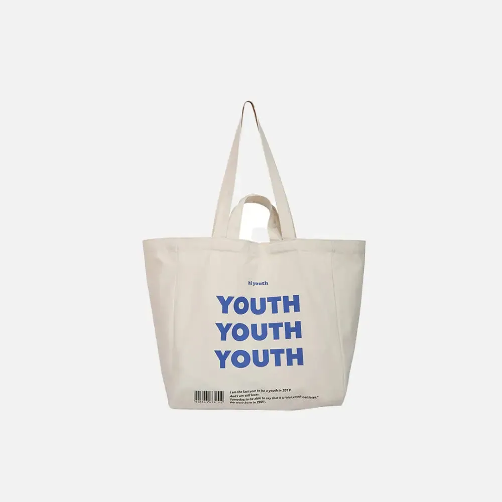 Youth Y2K Tote Bag for Streetwear Style and Durability