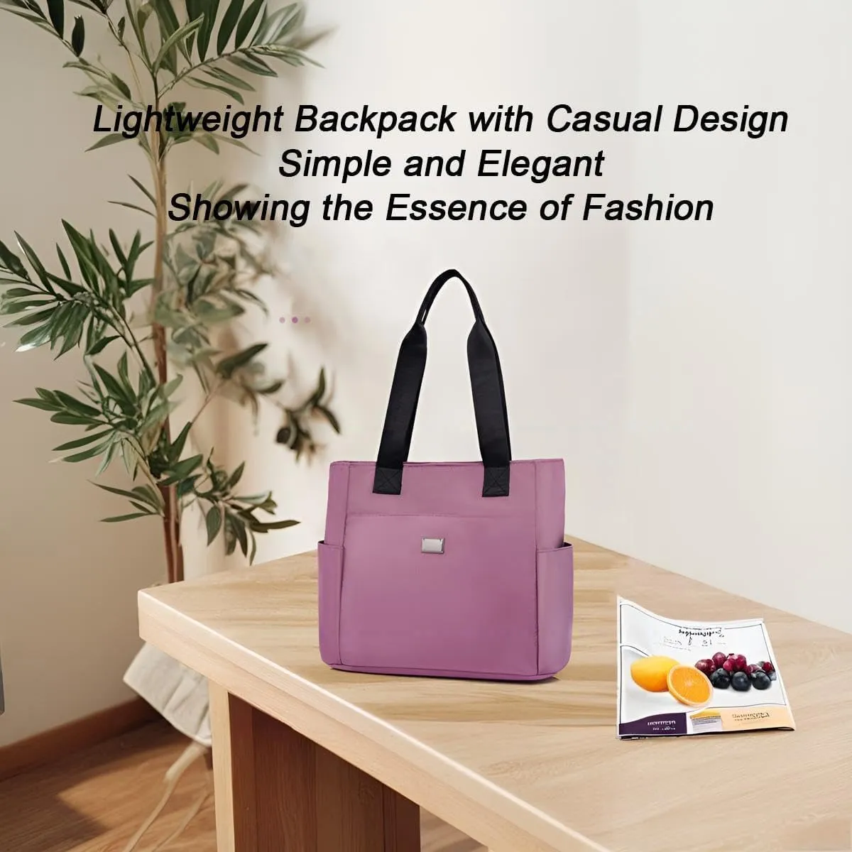 Zcjeaneviln Bag Waterproof, Large Capacity Waterproof Multi Pocket Nylon Shoulder Bag, Suitable for Travel