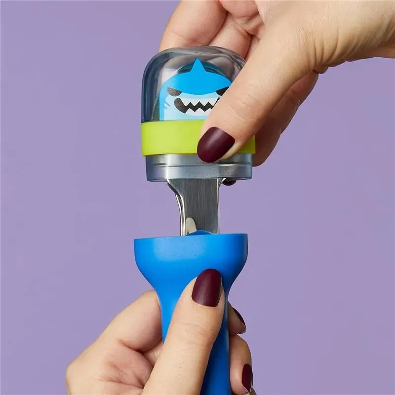ZOKU - Kids Pocket Utensil Set, Shark