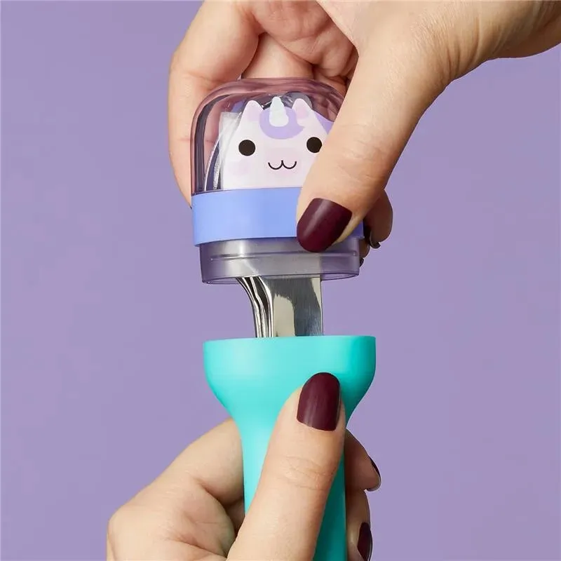 ZOKU - Kids Pocket Utensil Set, Unicorn